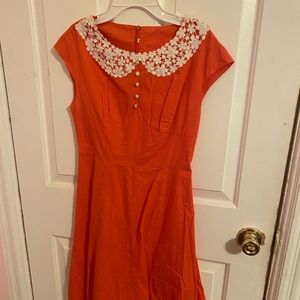 Small Pink and White Sun Dress